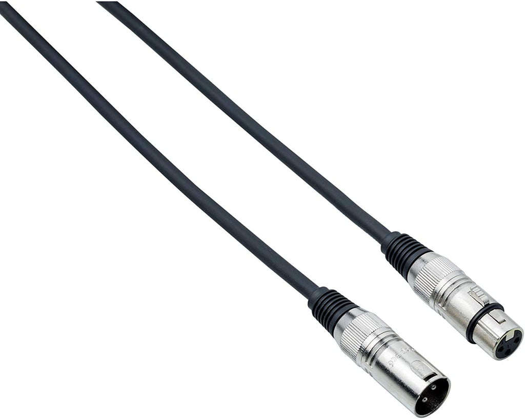 Bespeco Cavo Microfonico XLR3 M XLR3 F Nero Mt3