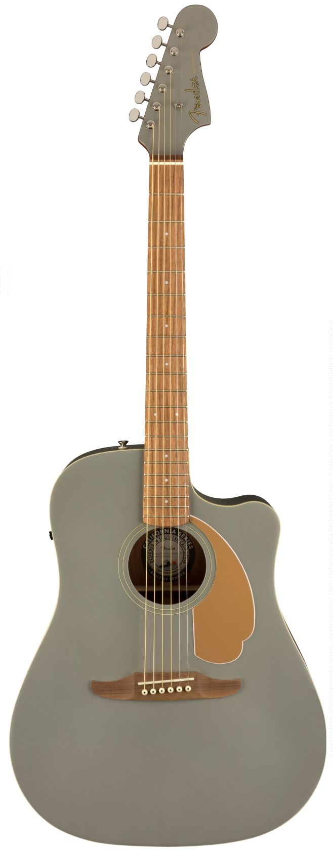 Fender Redondo Player Slate Satin Chitarra Acustica Elettrificata