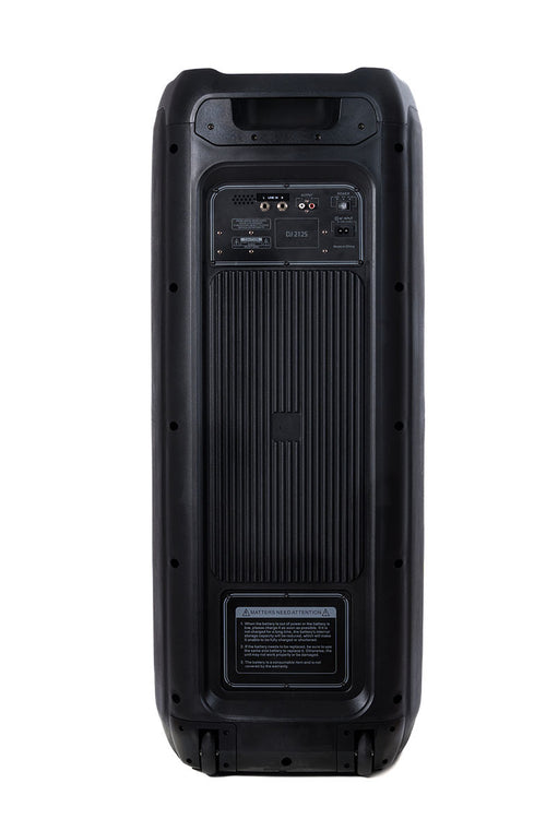 Audiodesign Diffusore Portatile DJ 212S 2X12'
