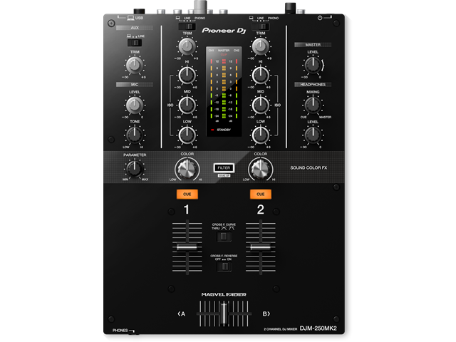 Pioneer DJM-250MK2 Mixer Dj a 2 Canali