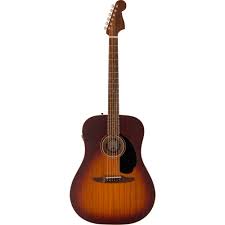 Fender Redondo Special Pau Ferro Fingerboard Black Pickguard Honey Burst con Gig