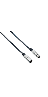 Bespeco Cavo Microfonico XLR Maschio XLR Femmina Mt.2 Guaina Rigata
