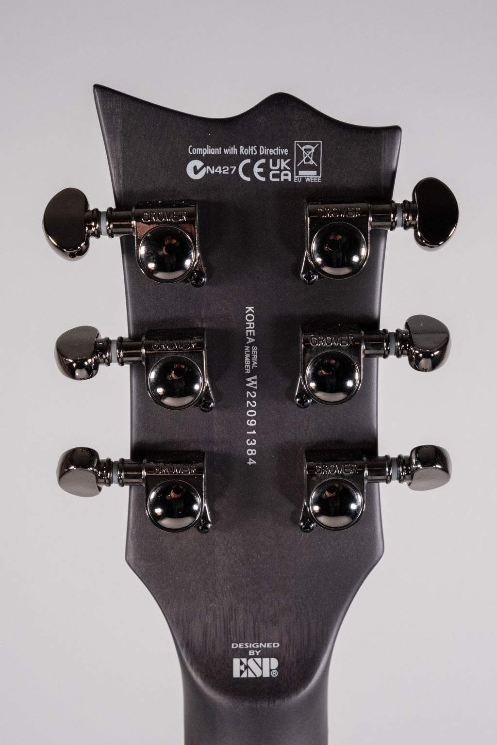 LTD EC-401 QM - See Thru Black Satin - Limited Edition
