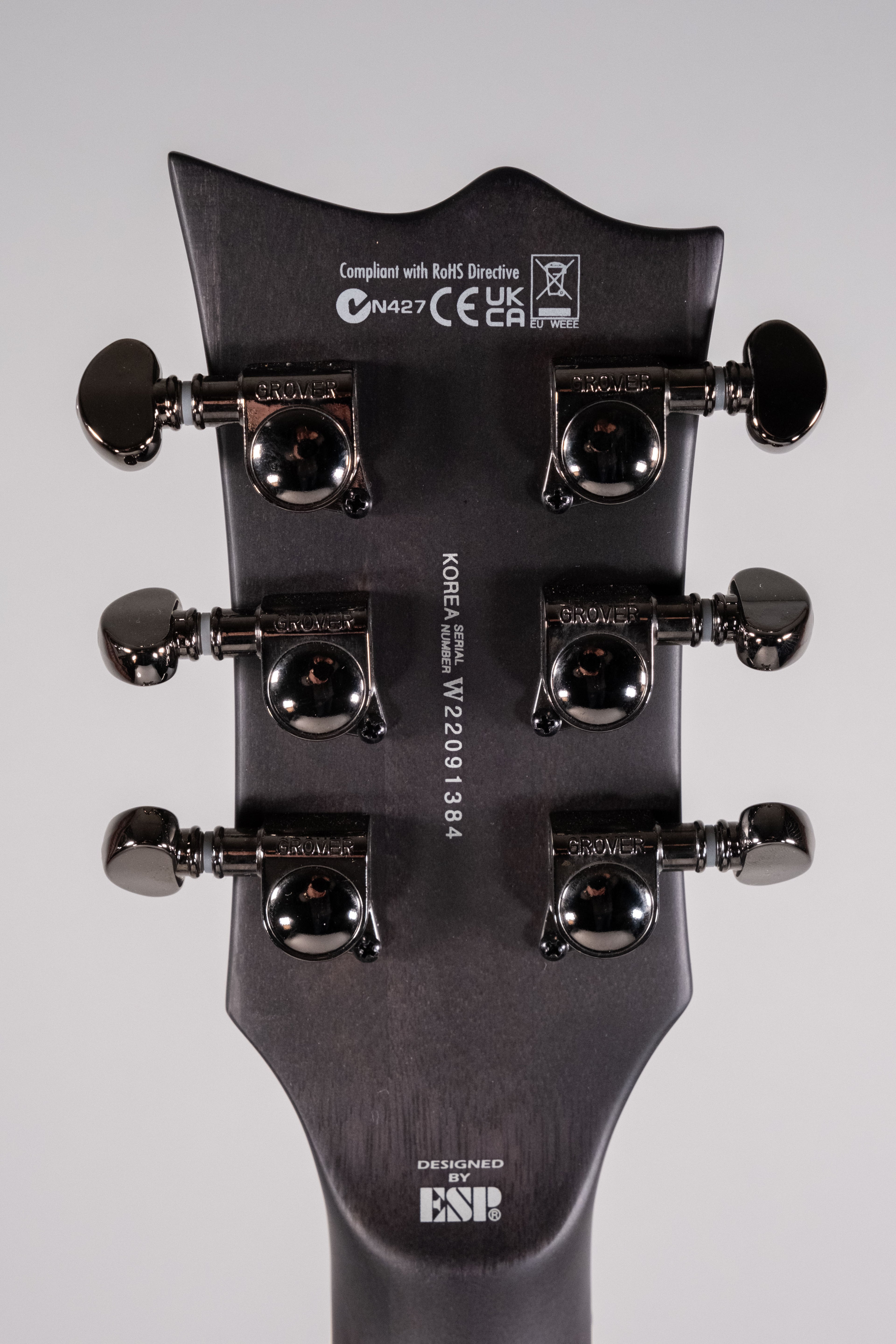 LTD EC-401 QM - See Thru Black Satin - Limited Edition
