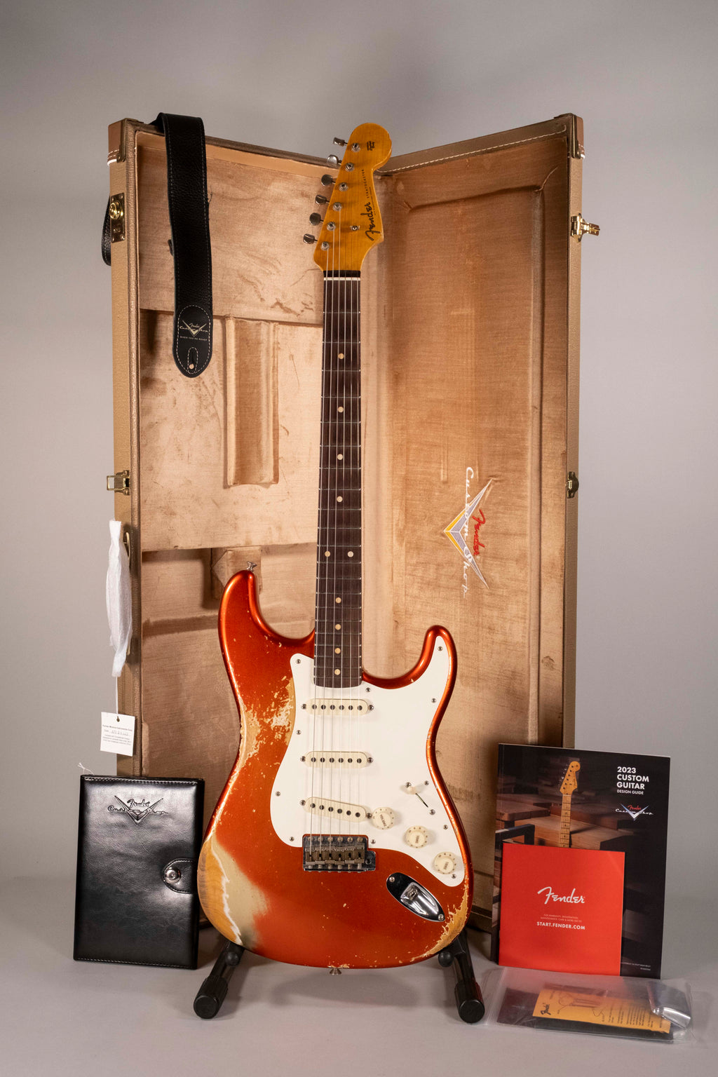 FENDER STRATOCASTER  '59 Relic candy apple r. USATA