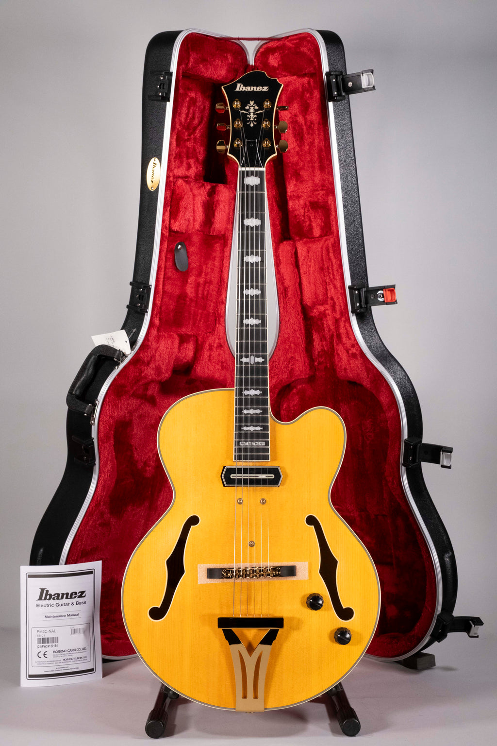 Ibanez PM3C Natural Amber Low Gloss