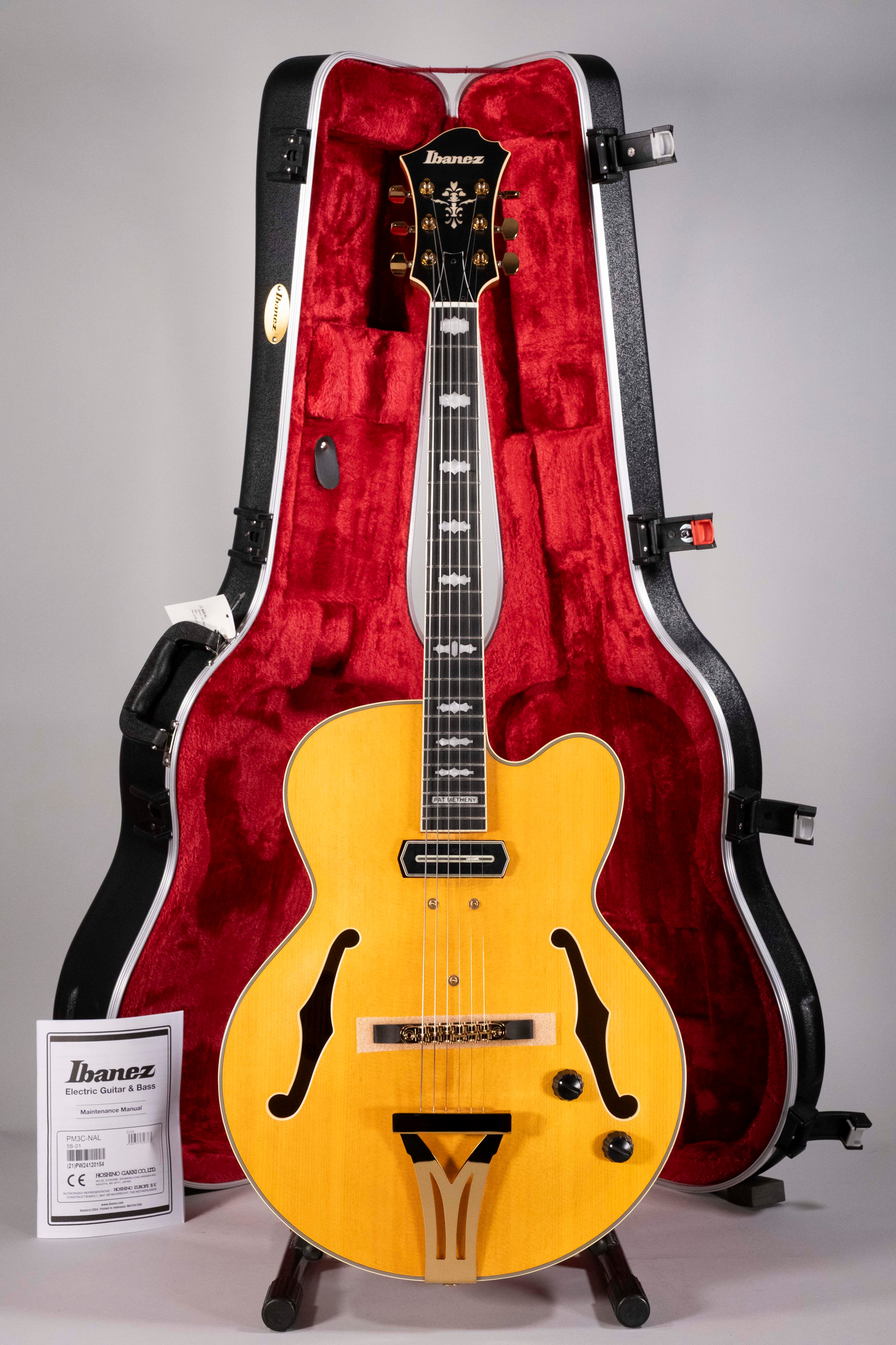 Ibanez PM3C Natural Amber Low Gloss