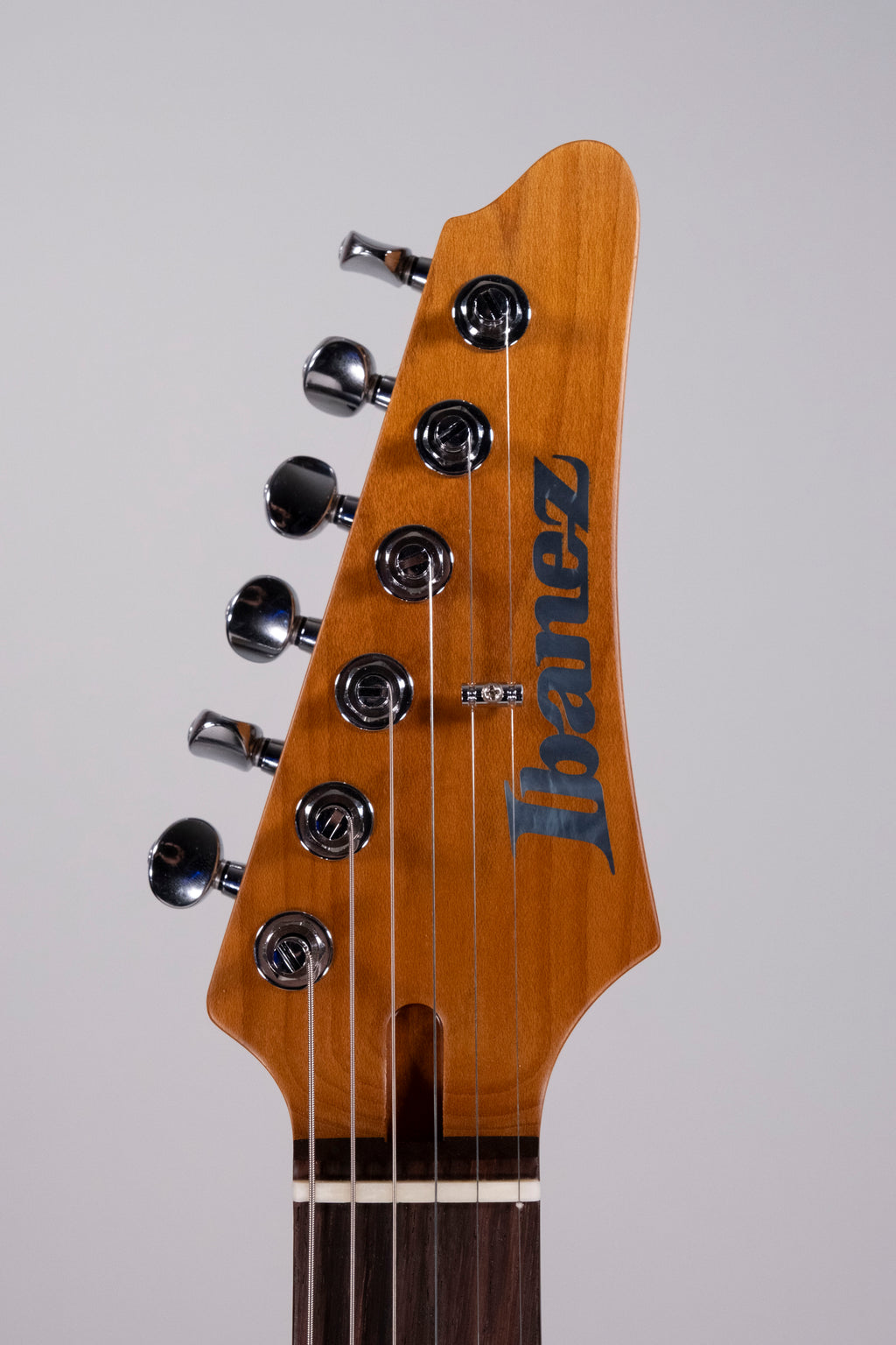Ibanez TQM2 Tom Quayle Signature Charcoal Black Burst Flat