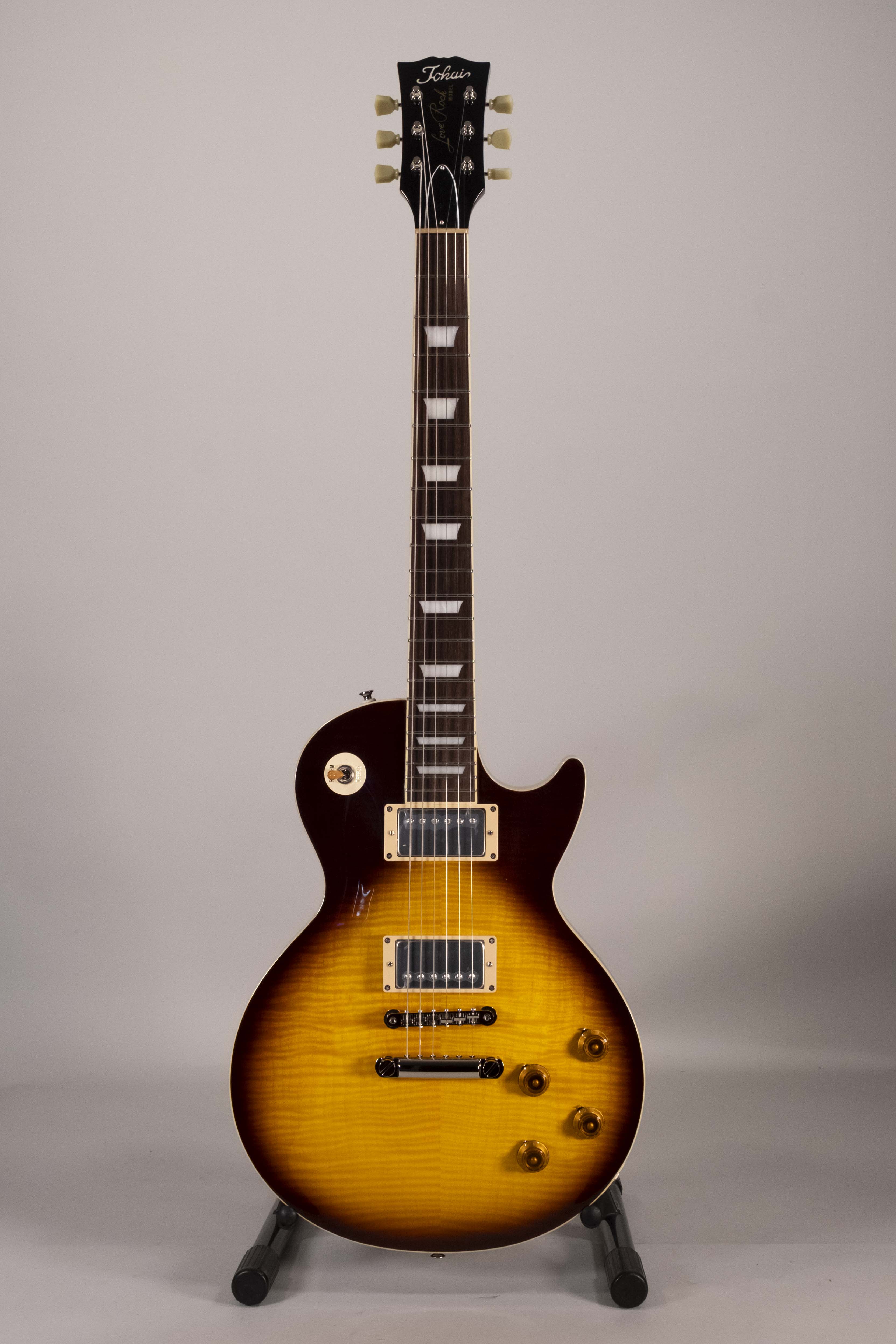 Tokai LP Style Flame Brown Sunburst