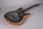 Ibanez TQM2 Tom Quayle Signature Charcoal Black Burst Flat