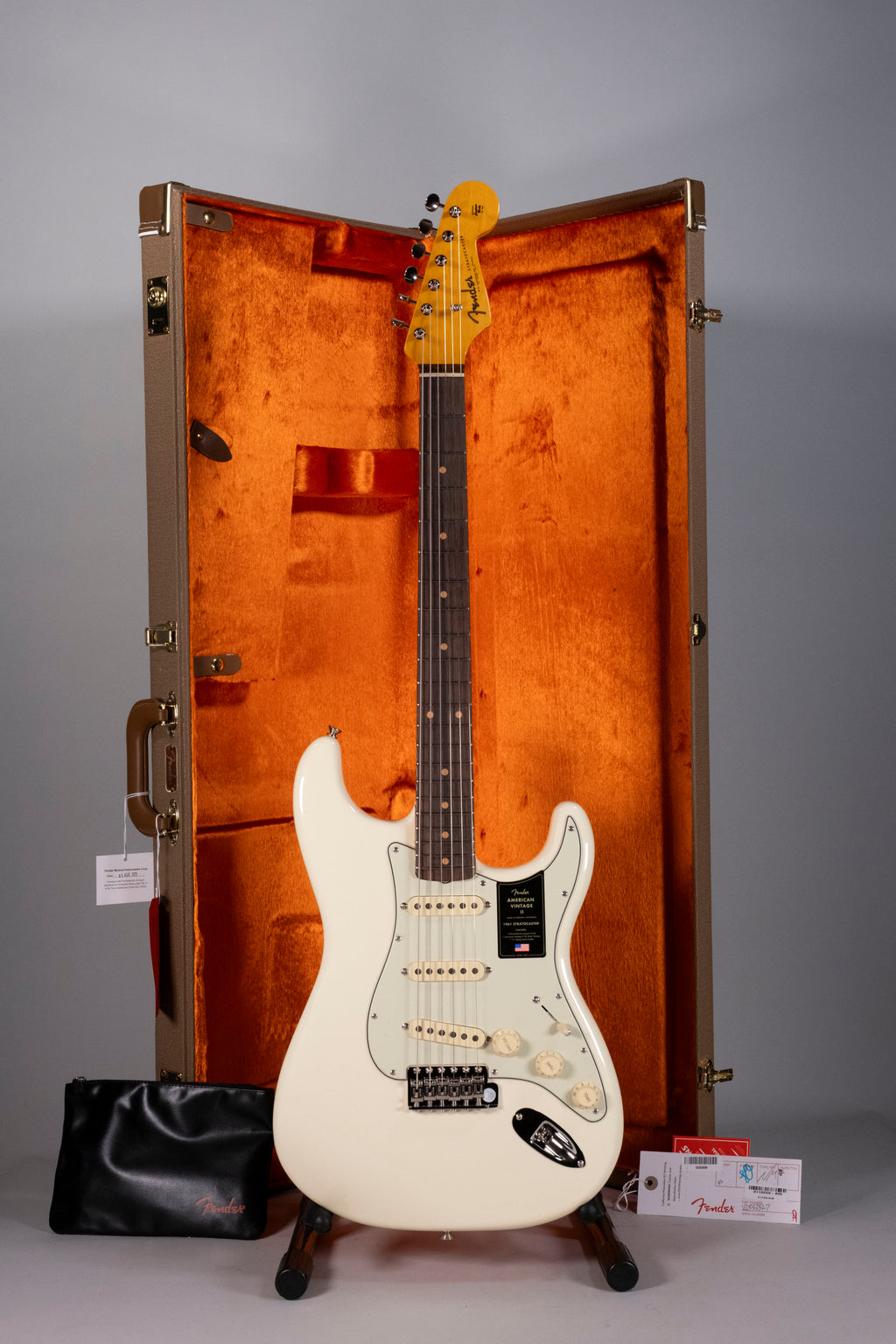 Fender American Vintage II 1961 Stratocaster Olympic White