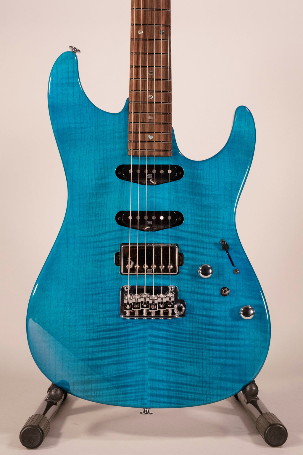 Ibanez MMN1 Martin Miller Transparent Aqua Blue