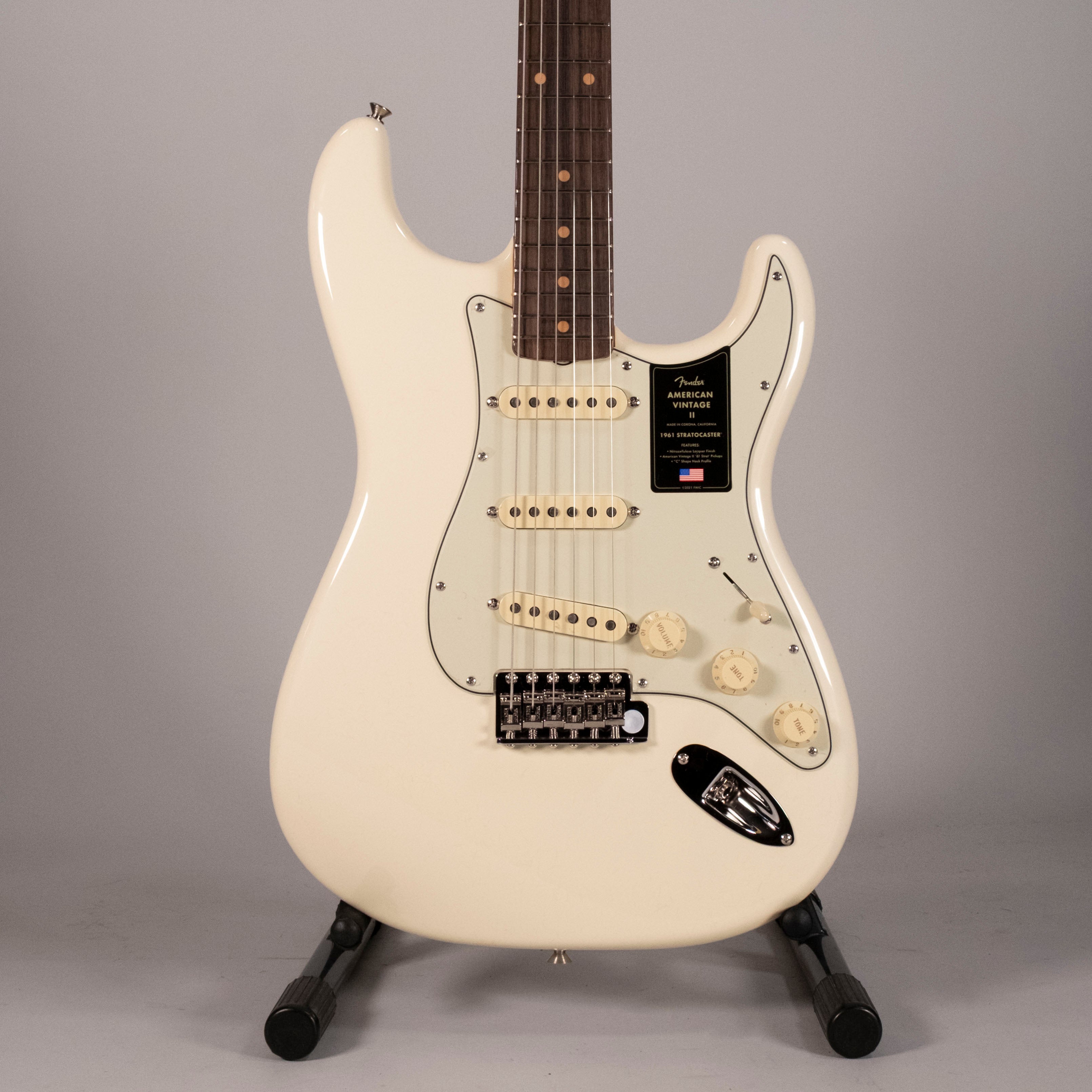 Fender American Vintage II 1961 Stratocaster Olympic White