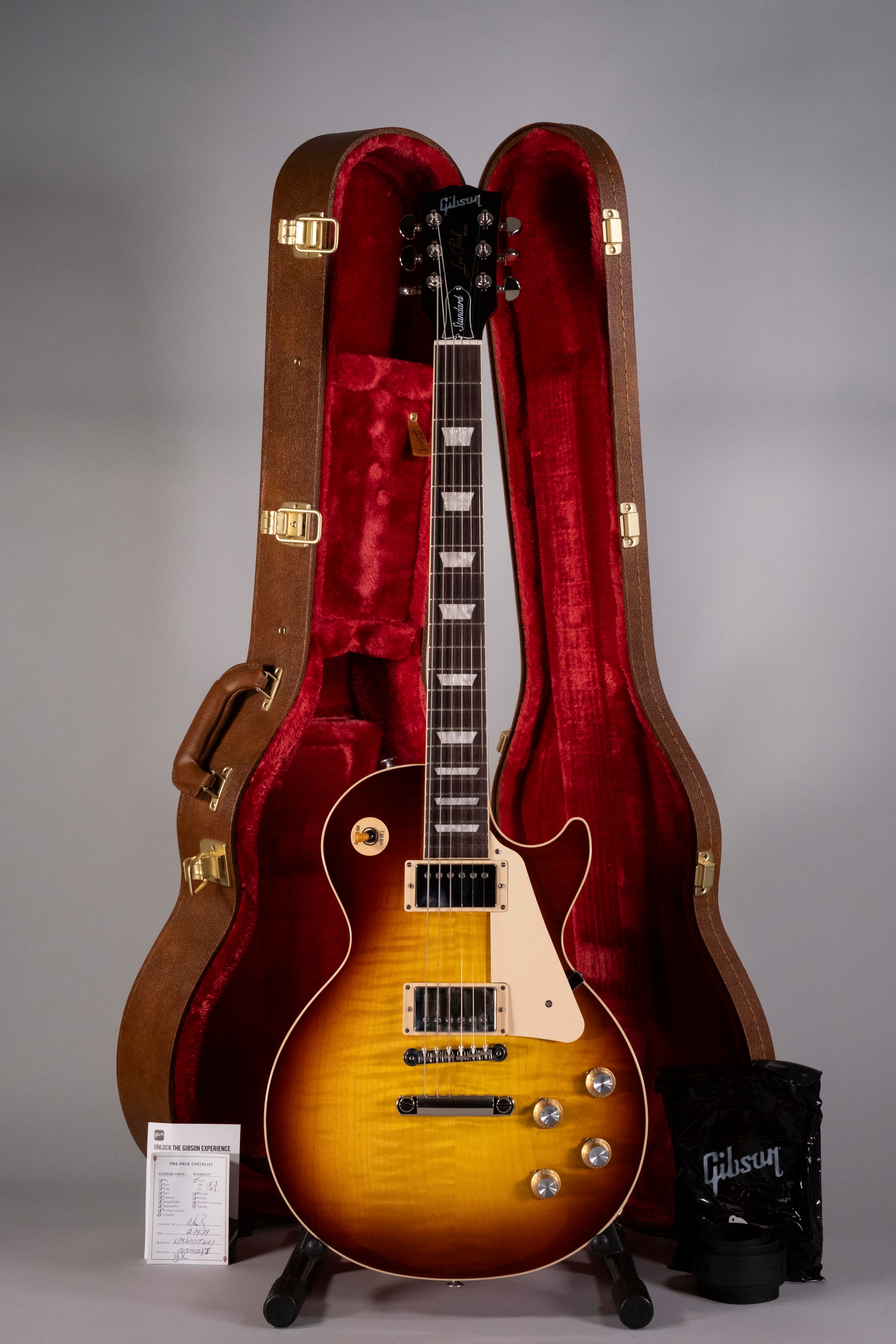 Gibson Les Paul Standard 60 Iced Tea Chitarra Elettrica