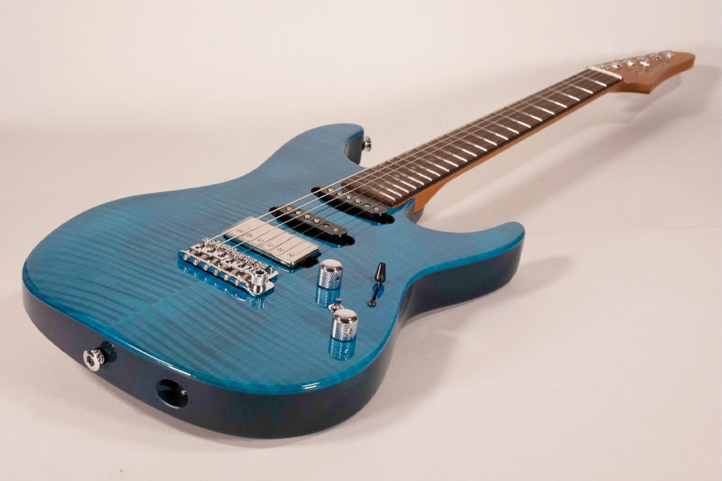 Ibanez MMN1 Martin Miller Transparent Aqua Blue