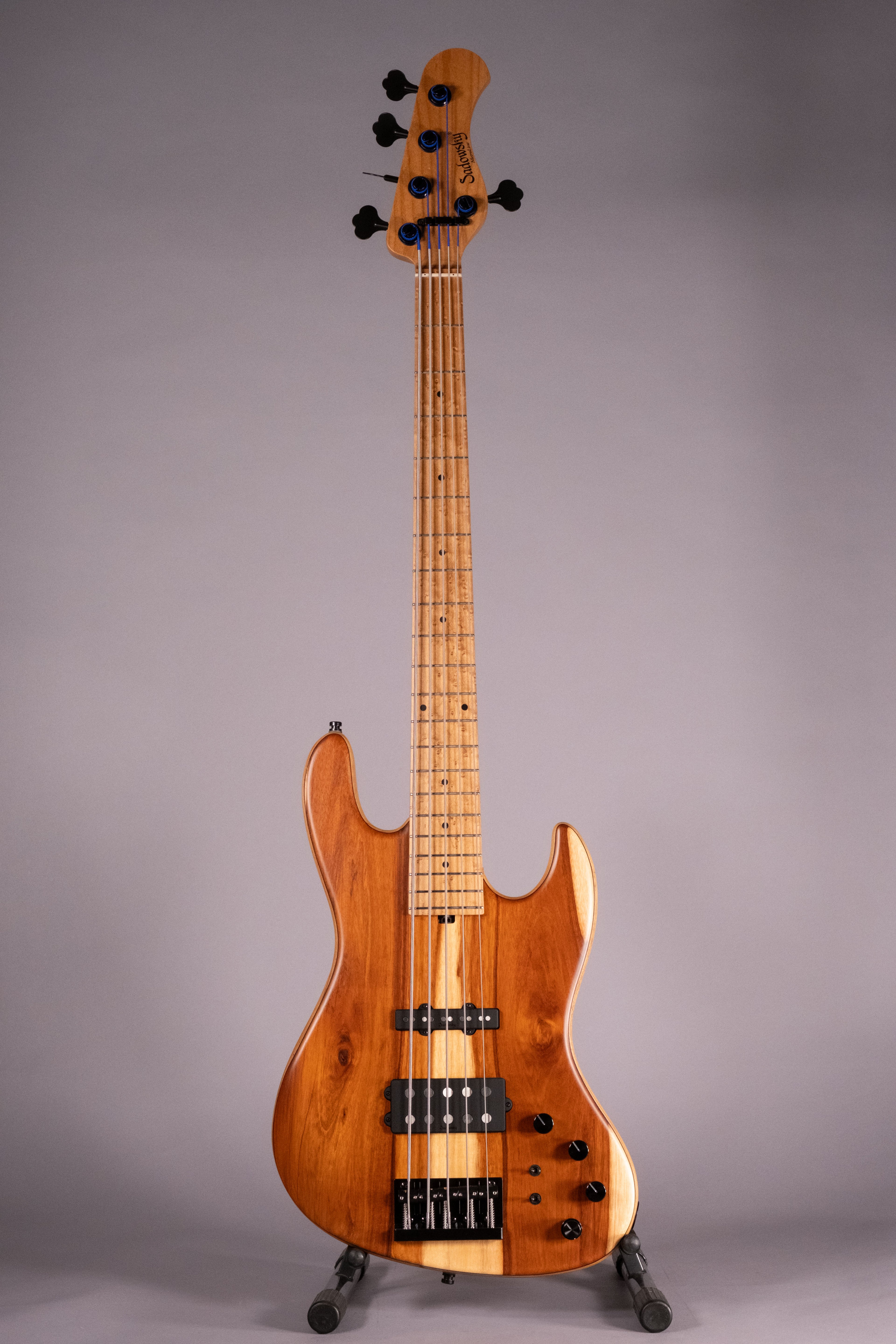 Sadowsky Metroline Bass 5 Frets 21 MM Style LTD Natural Transparent Satin