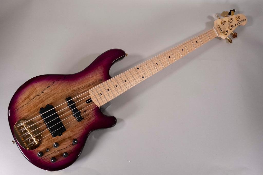 Lakland Skyline 55-02 Deluxe Spalted Violet Burst