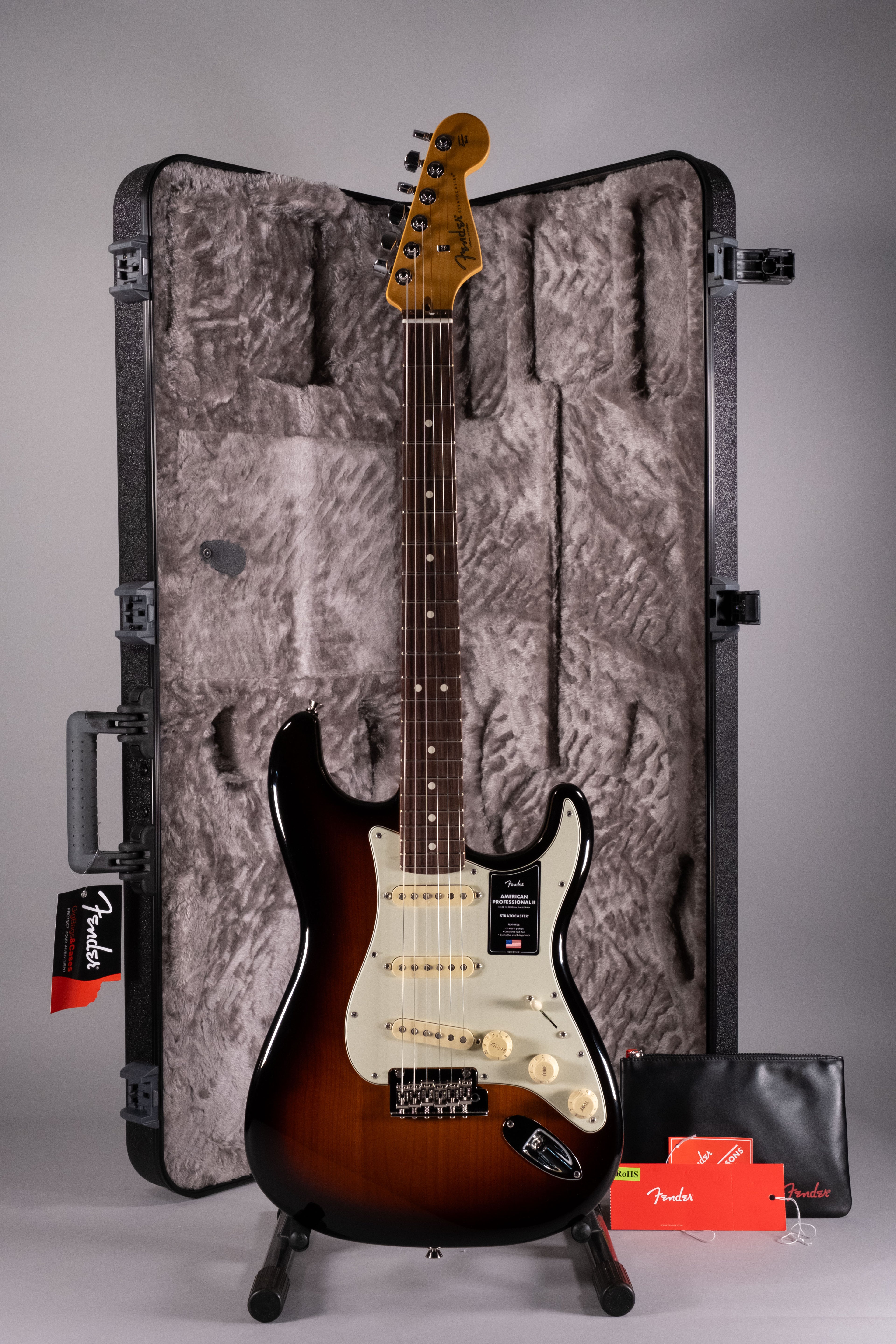 Fender American Professional II Stratocaster RW Anniversary 2 Color Sunburst