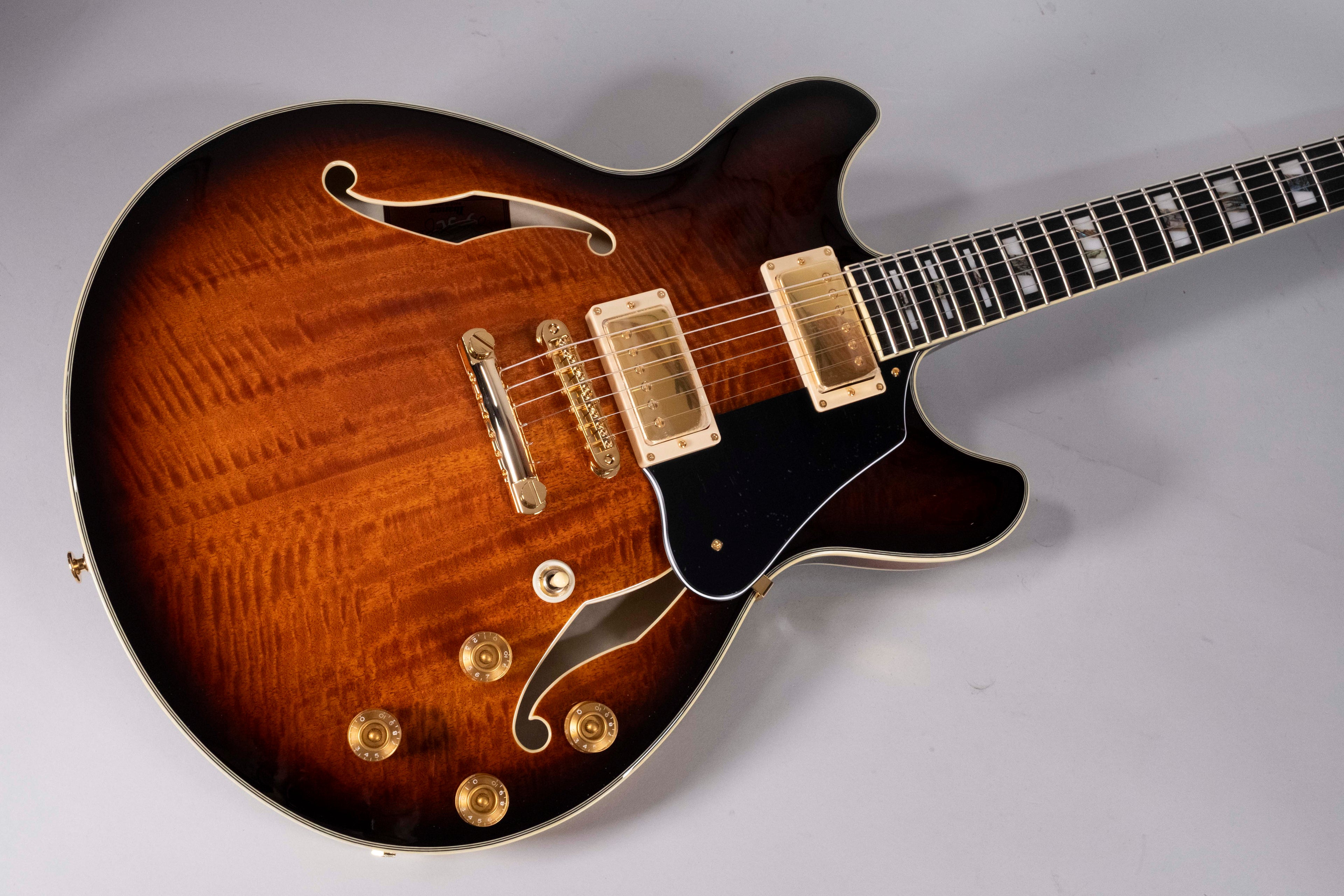 Ibanez Jsm100 J Scofield Vintage Sunburst Con Astuccio