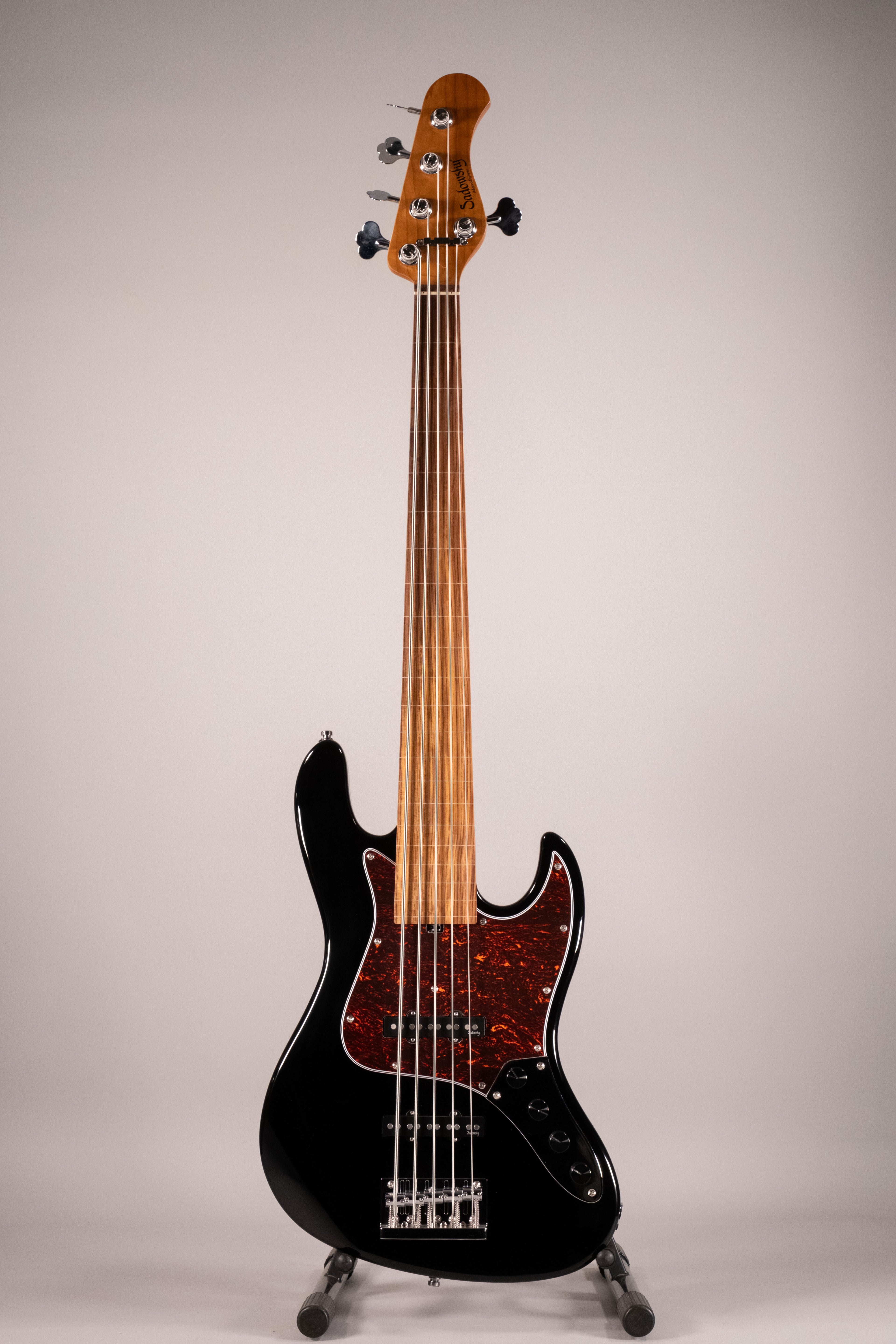 Sadowsky MetroExpress JJ Bass 5 Fretless Lines Vintage Black