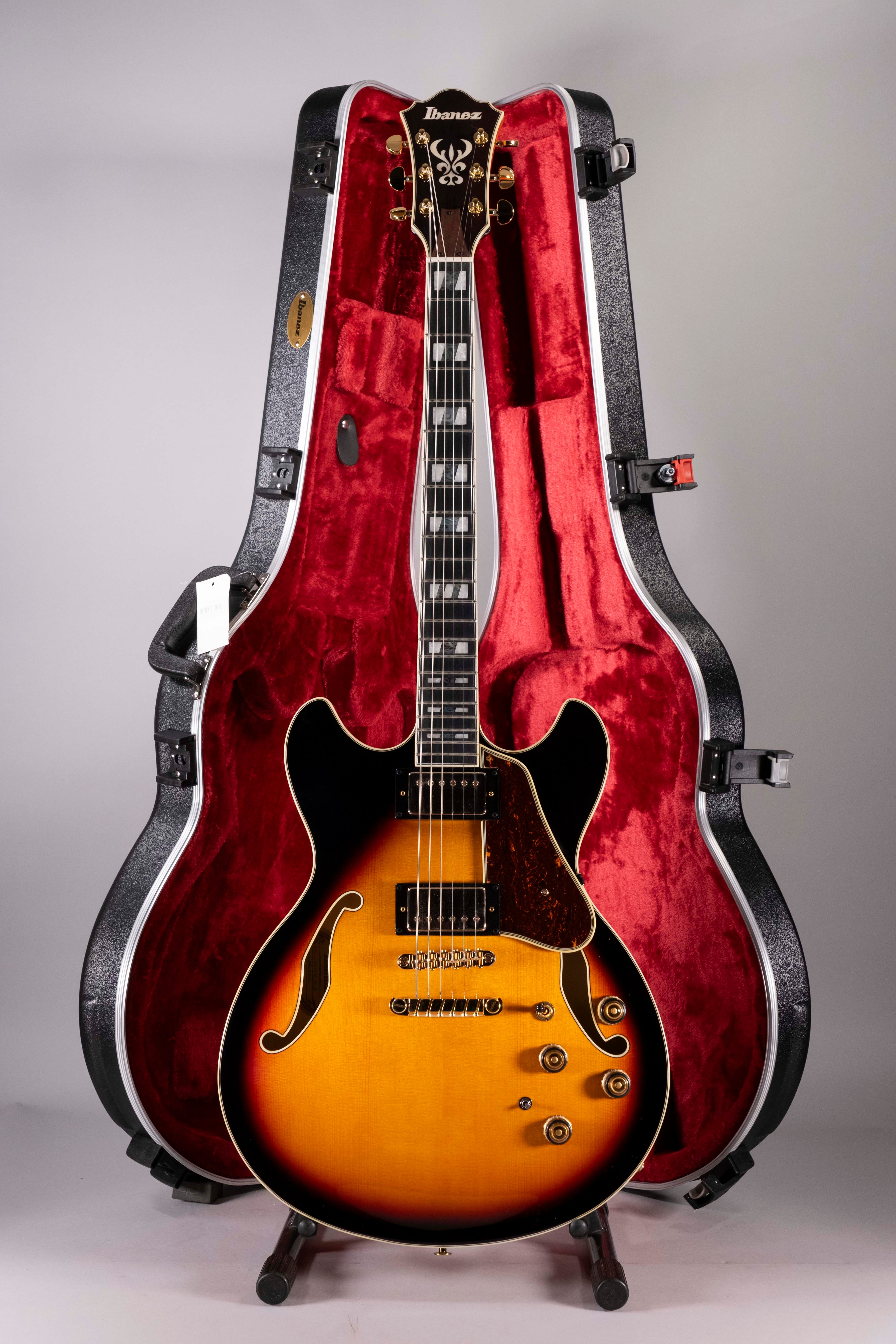 Ibanez AS113BS Chitarra Semiacustica Brown Sunburst con Case