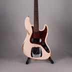 Fender Custom Shop 1961 Jazz Bass Heavy Relic 3A RW Super Faded Aged Shell Pink