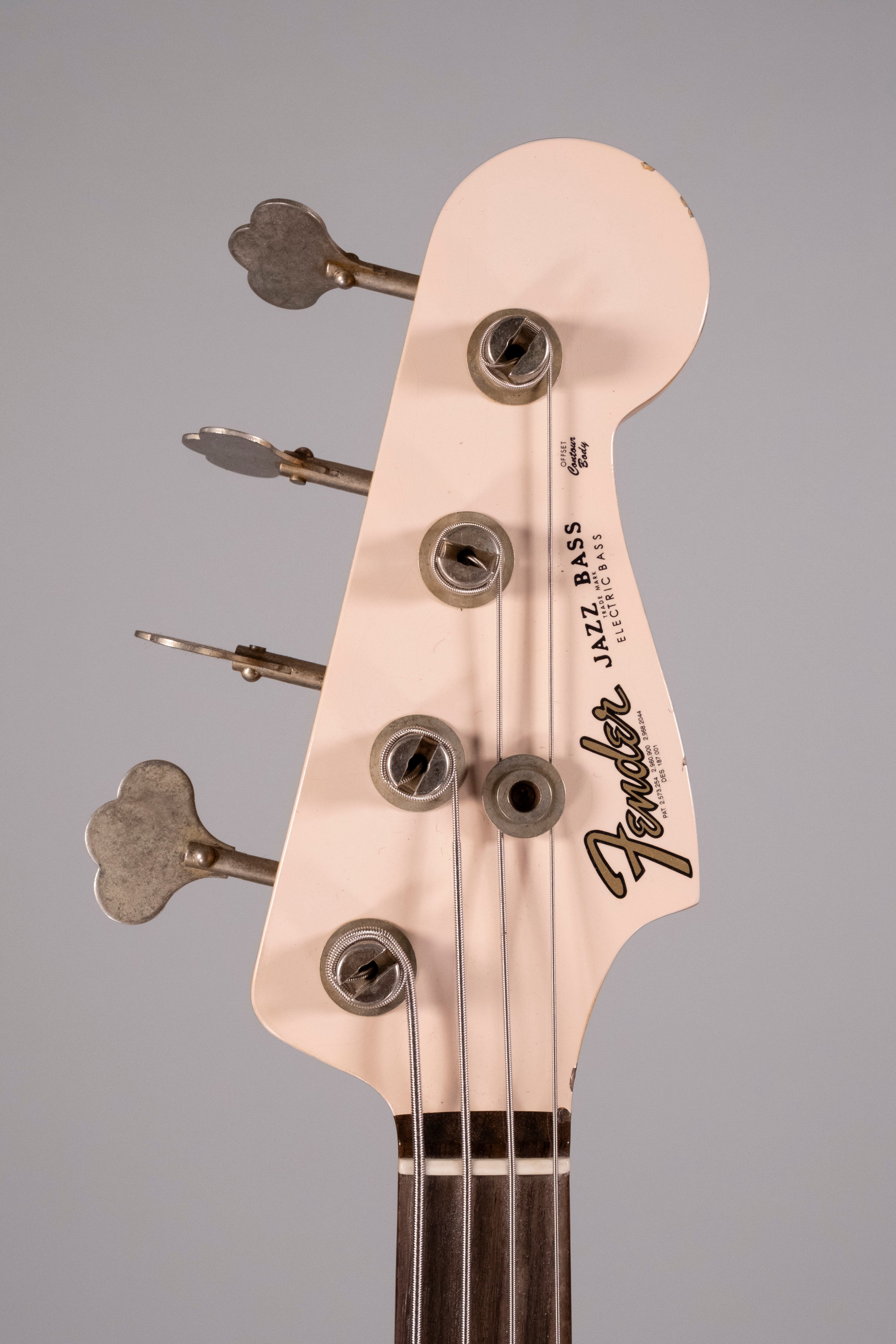 Fender Custom Shop 1961 Jazz Bass Heavy Relic 3A RW Super Faded Aged Shell Pink