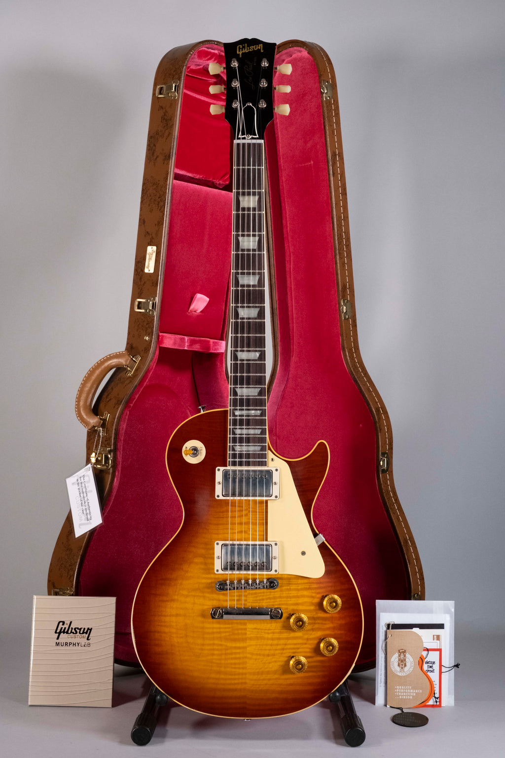 Gibson Custom Shop Murphy Lab 1959 Les Paul Standard Reissue Cherry Tea Burst
