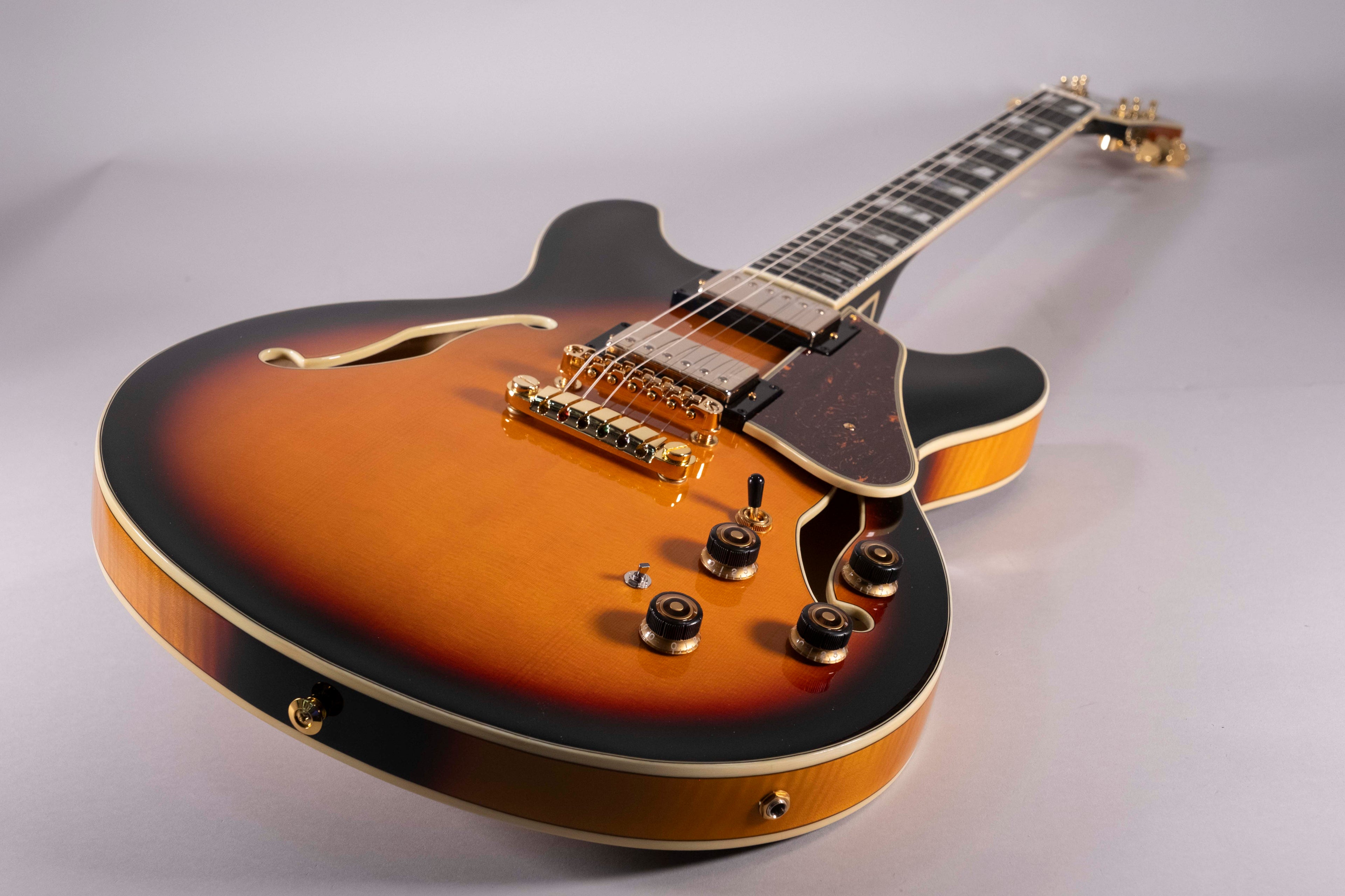 Ibanez AS113BS Chitarra Semiacustica Brown Sunburst con Case