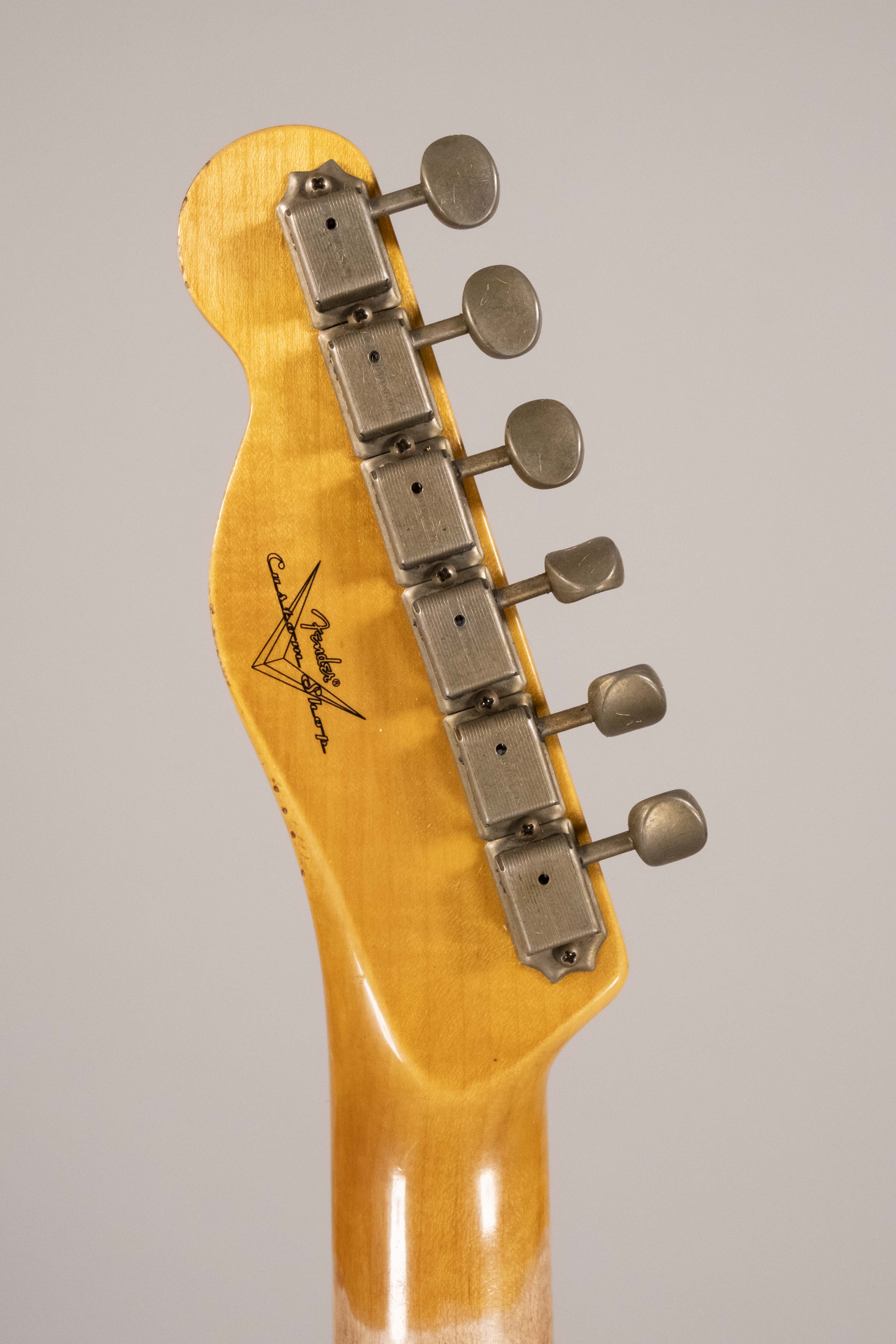 Fender Custom Shop '63 Telecaster Relic RW Aged Olympic White