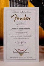 Fender Custom Shop 50s Telecaster Thinline Nos MN 2-Color Sunburst