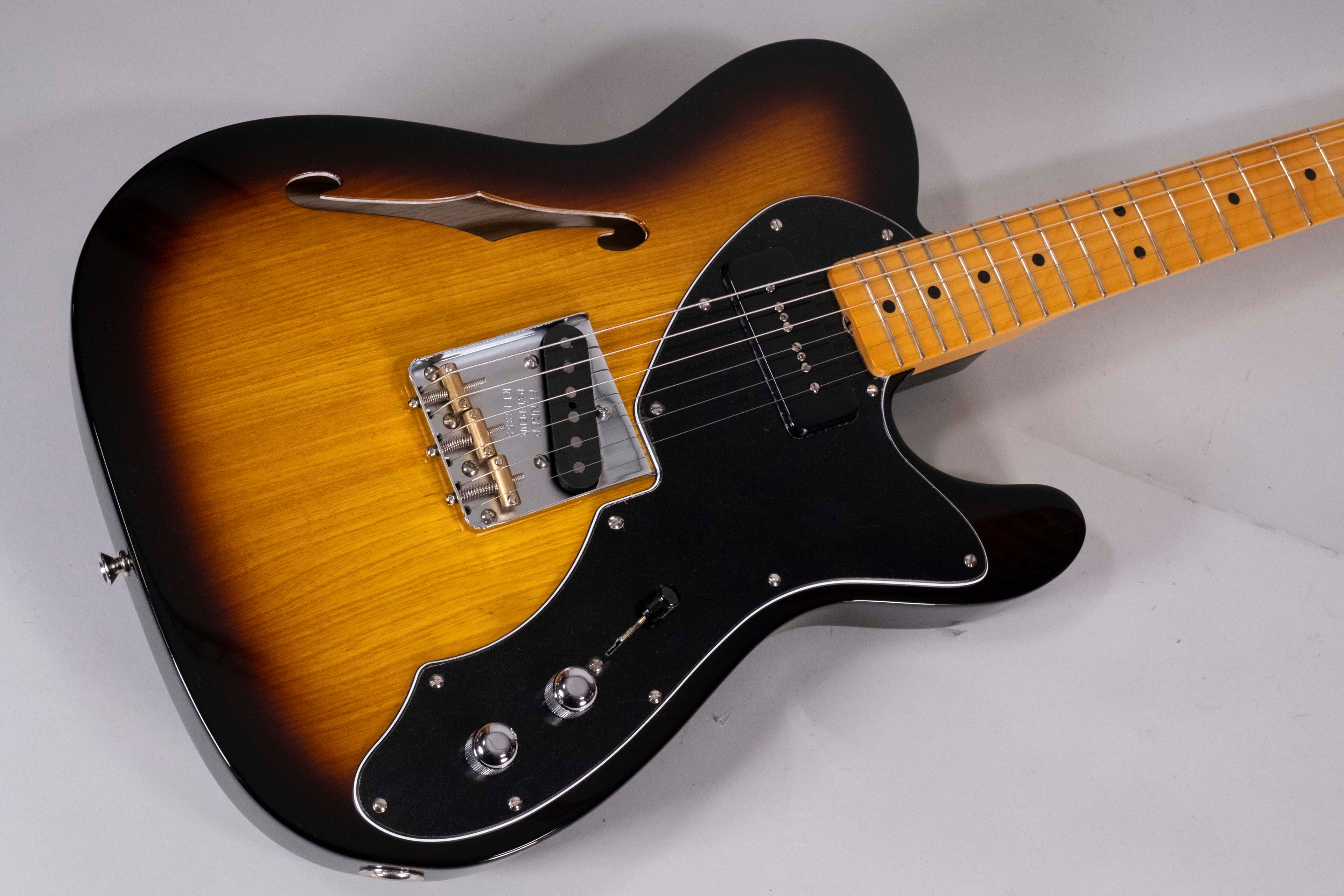 Fender Custom Shop 50s Telecaster Thinline Nos MN 2-Color Sunburst