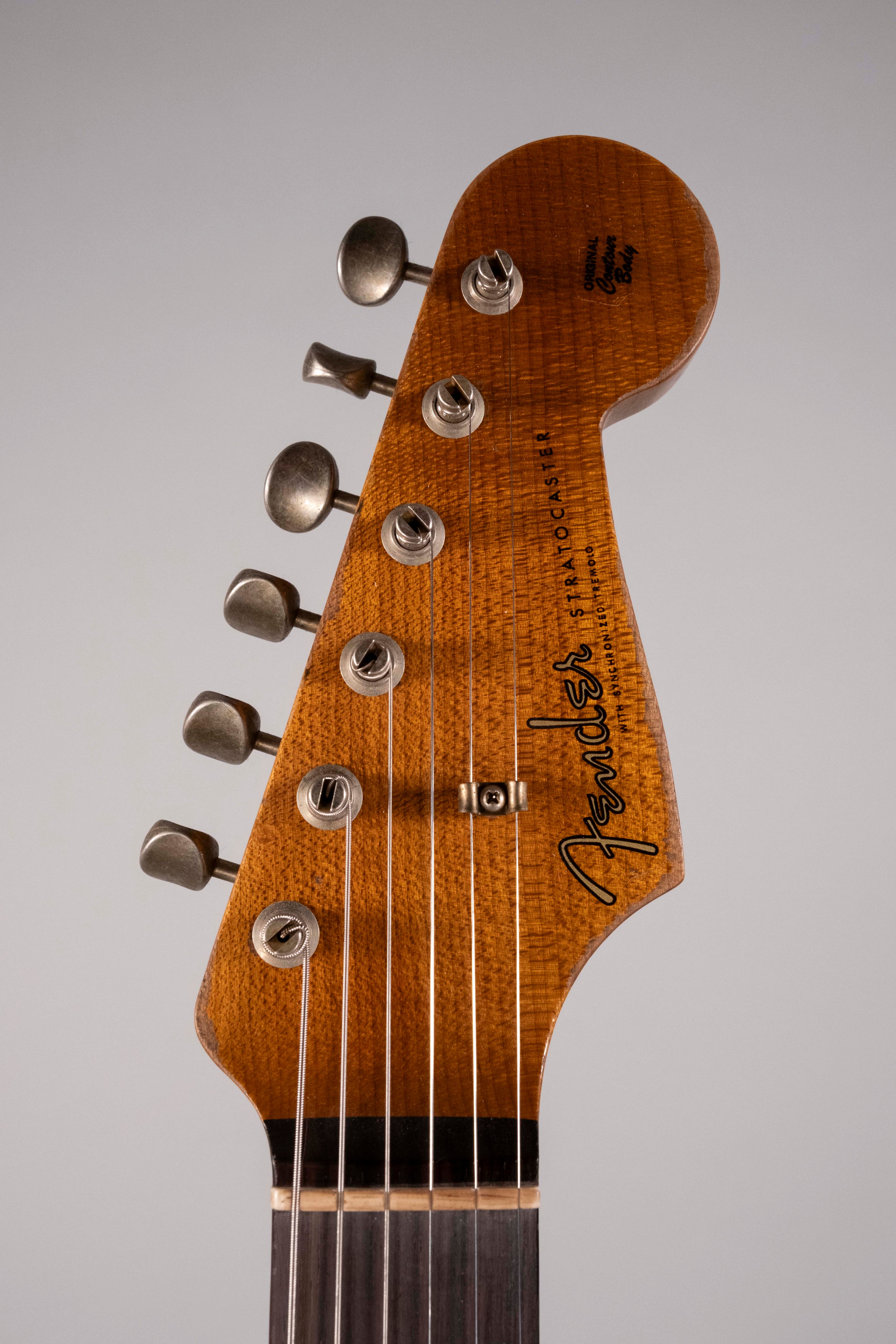 Fender Custom Shop F22 Ltd Super Heavy Relic 1960 Stratocaster 3 Tone Sunburst