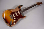 Fender Custom Shop F22 Ltd Super Heavy Relic 1960 Stratocaster 3 Tone Sunburst