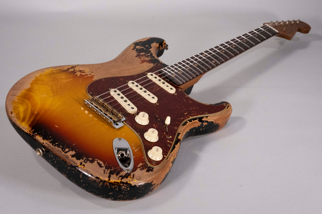 Fender Custom Shop F22 Ltd Super Heavy Relic 1960 Stratocaster 3 Tone Sunburst