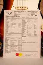 Fender Custom Shop Limited Ed 1956 Stratocaster Journeyman Relic 3Color Sunburst