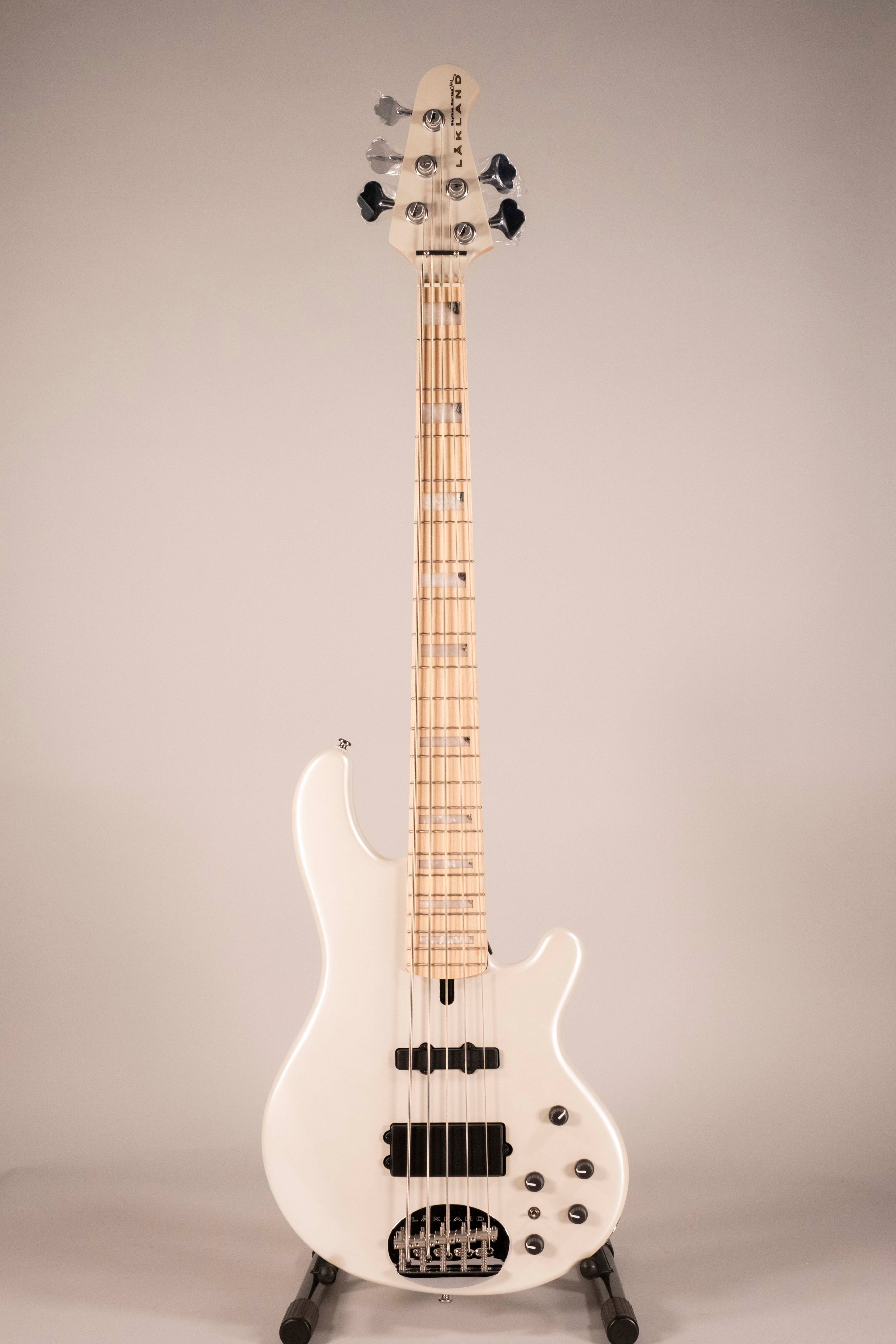Lakland Skyline 5502 Custom White Pearl