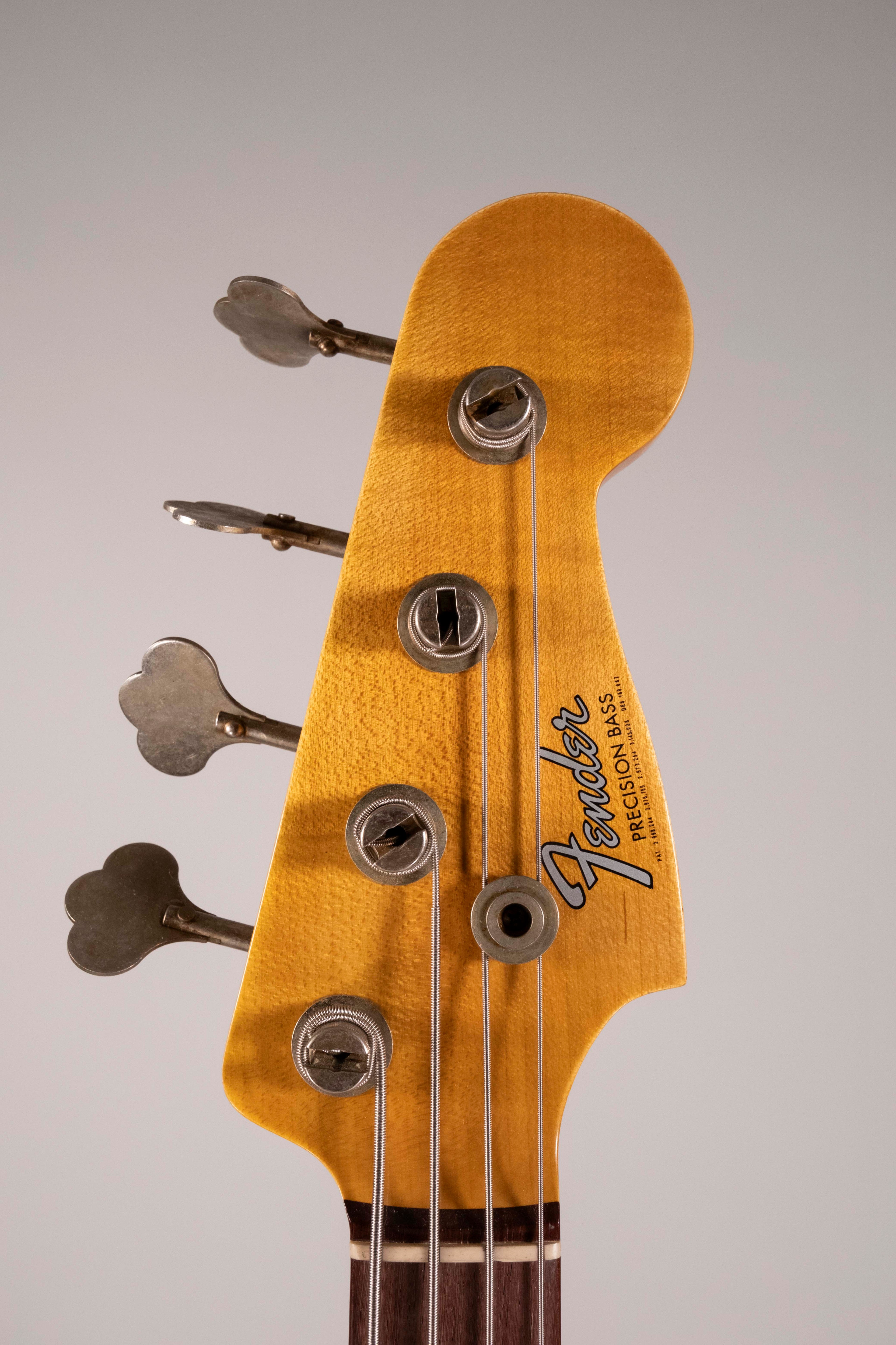 Fender Custom Shop 1966 Precision Bass Journeyman Relic 3A RW Aged Natural