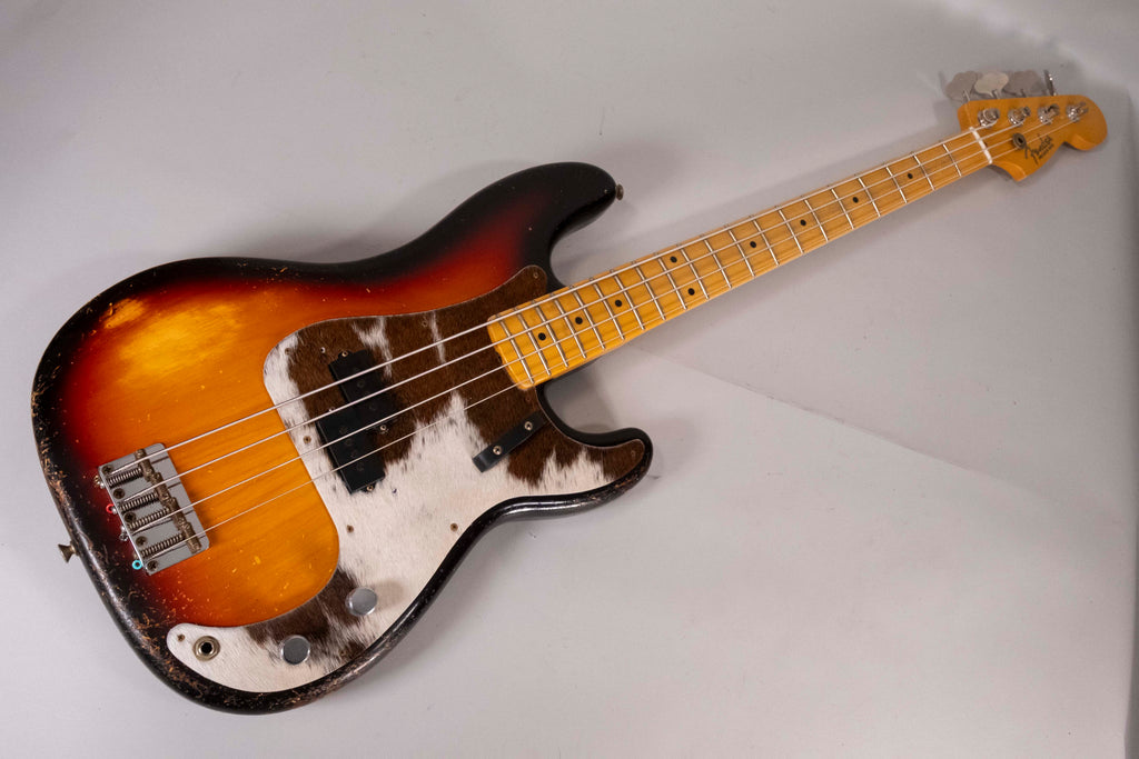 Fender Custom Shop 59 Precision Bass MN Relic 3 Tone Sunburst