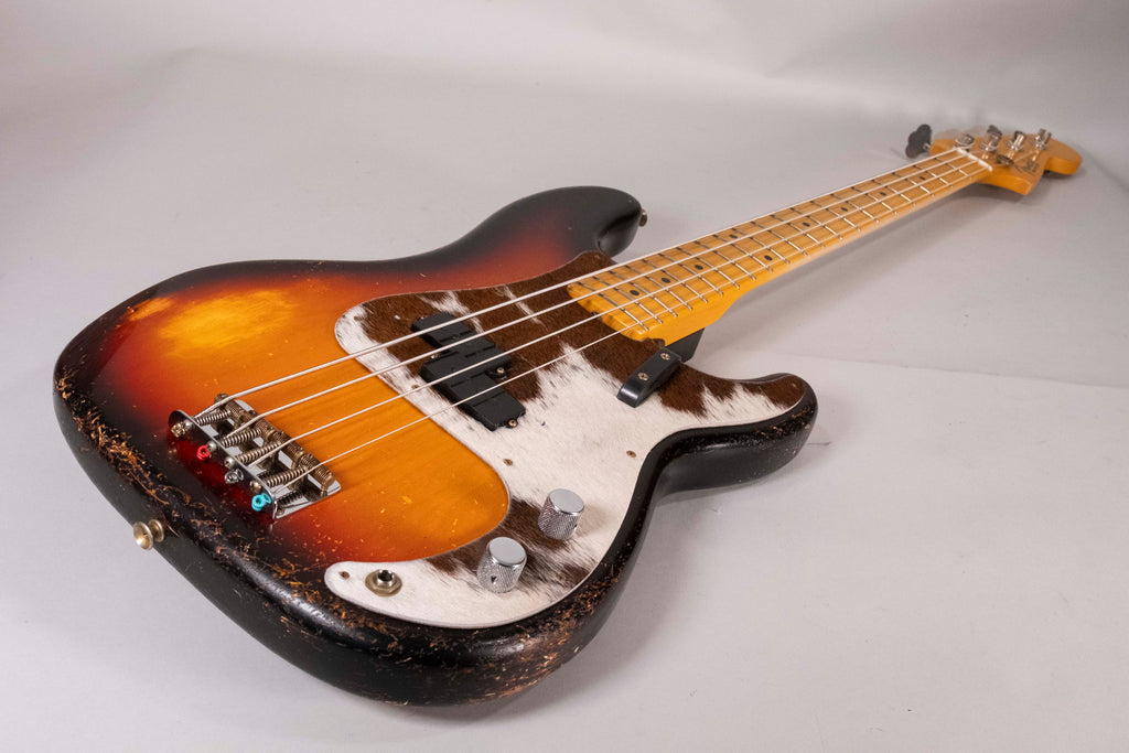 Fender Custom Shop 59 Precision Bass MN Relic 3 Tone Sunburst