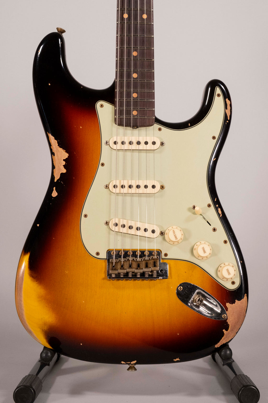 Fender Custom Shop 1960 Stratocaster Heavy Relic Faded Aged 3Tone Sunburst