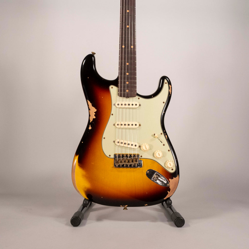 Fender Custom Shop 1960 Stratocaster Heavy Relic Faded Aged 3Tone Sunburst