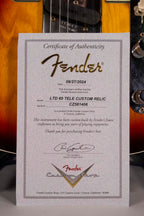 Fender Custom Shop Limited Edition 1960 Telecaster Relic 3-Color Sunburst