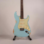 Fender Custom Shop Ltd 59' Stratocaster Hardtail Relic Aged Daphne Blue