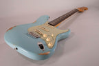 Fender Custom Shop Ltd 59' Stratocaster Hardtail Relic Aged Daphne Blue