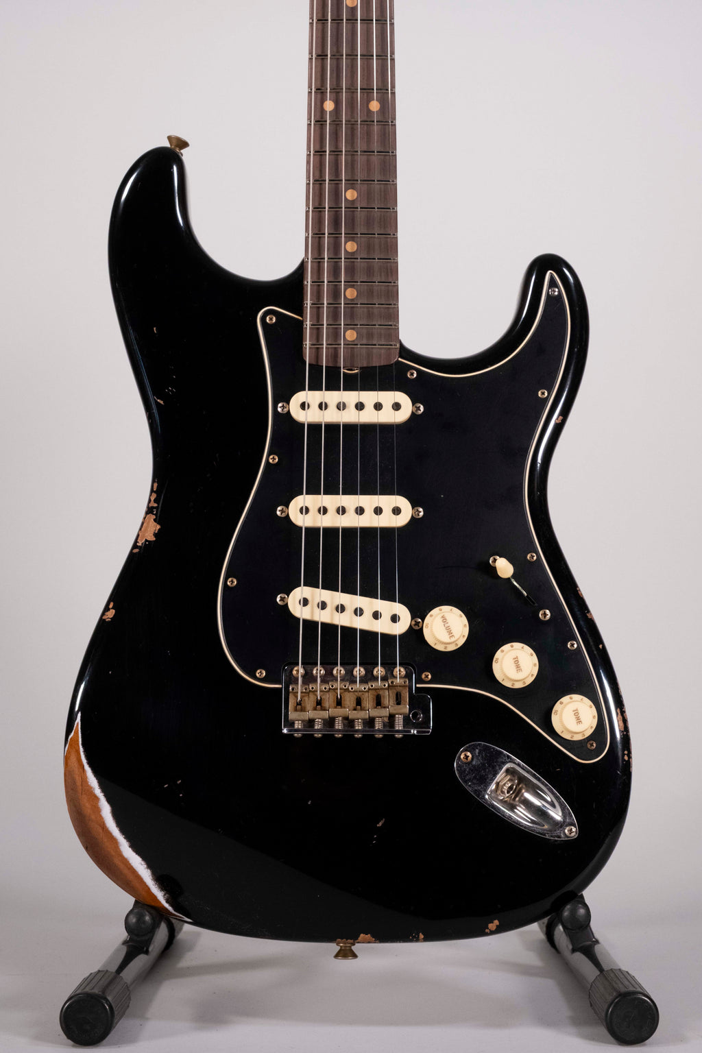 Fender Custom Shop Limited Edition Stratocaster Dual-Mag II Relic Aged Black