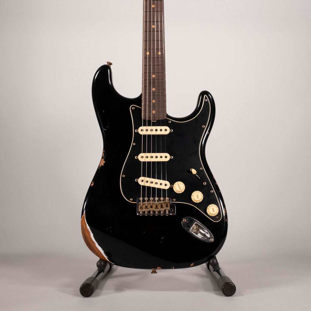 Fender Custom Shop Limited Edition Stratocaster Dual-Mag II Relic Aged Black