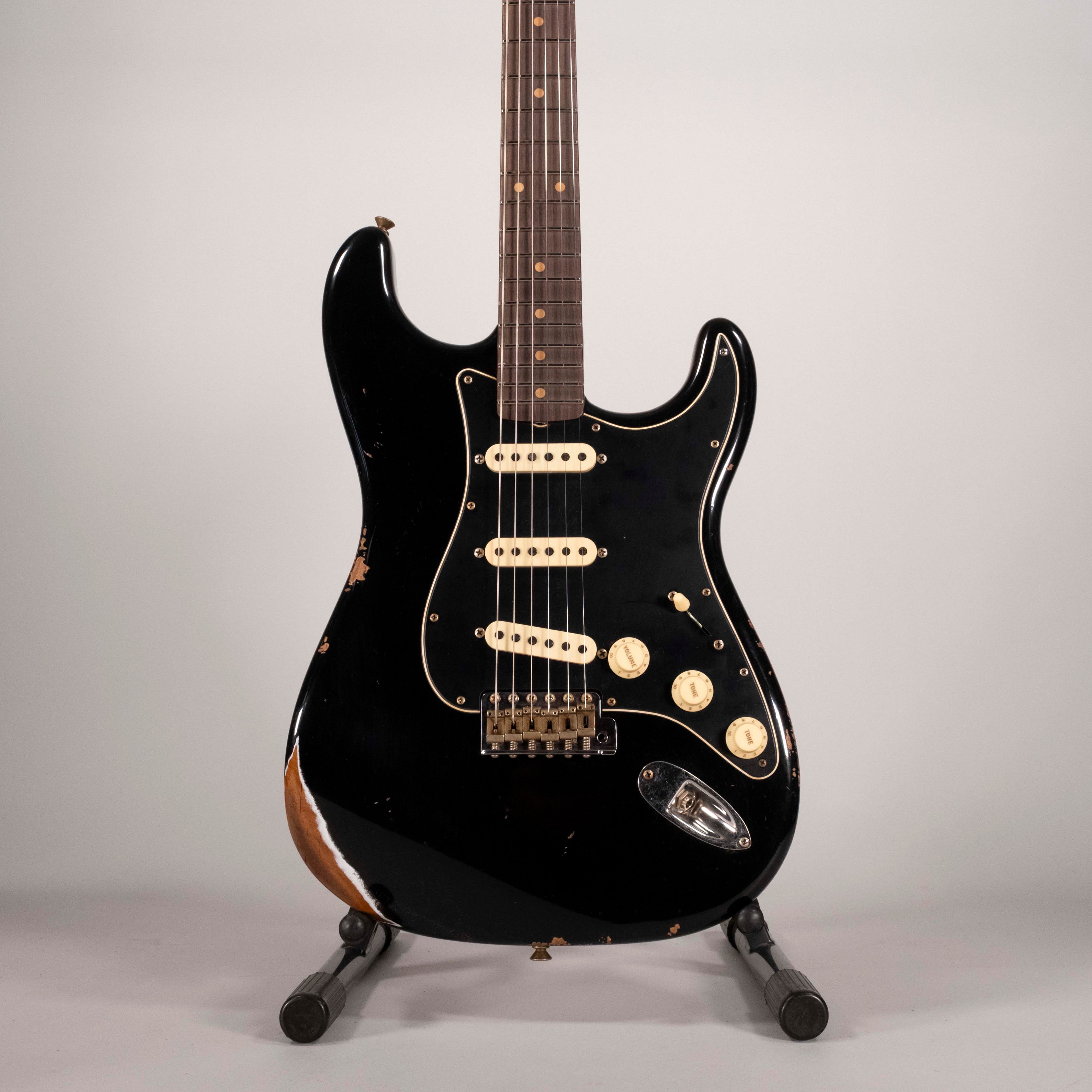 Fender Custom Shop Limited Edition Stratocaster Dual-Mag II Relic Aged Black
