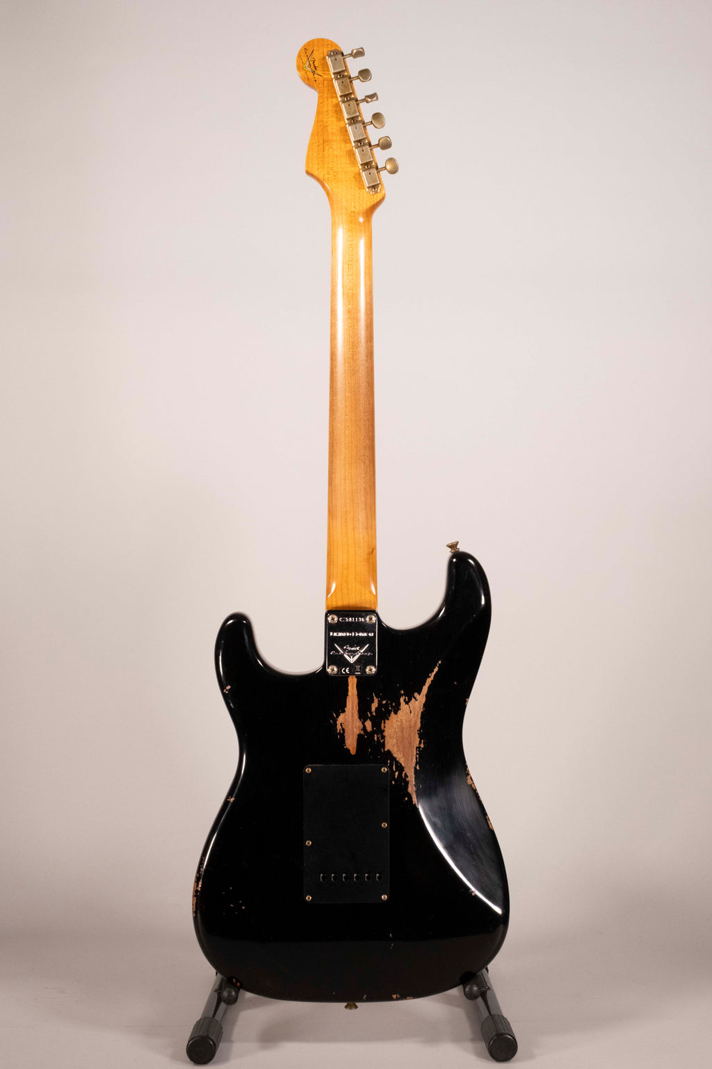 Fender Custom Shop Limited Edition Stratocaster Dual-Mag II Relic Aged Black