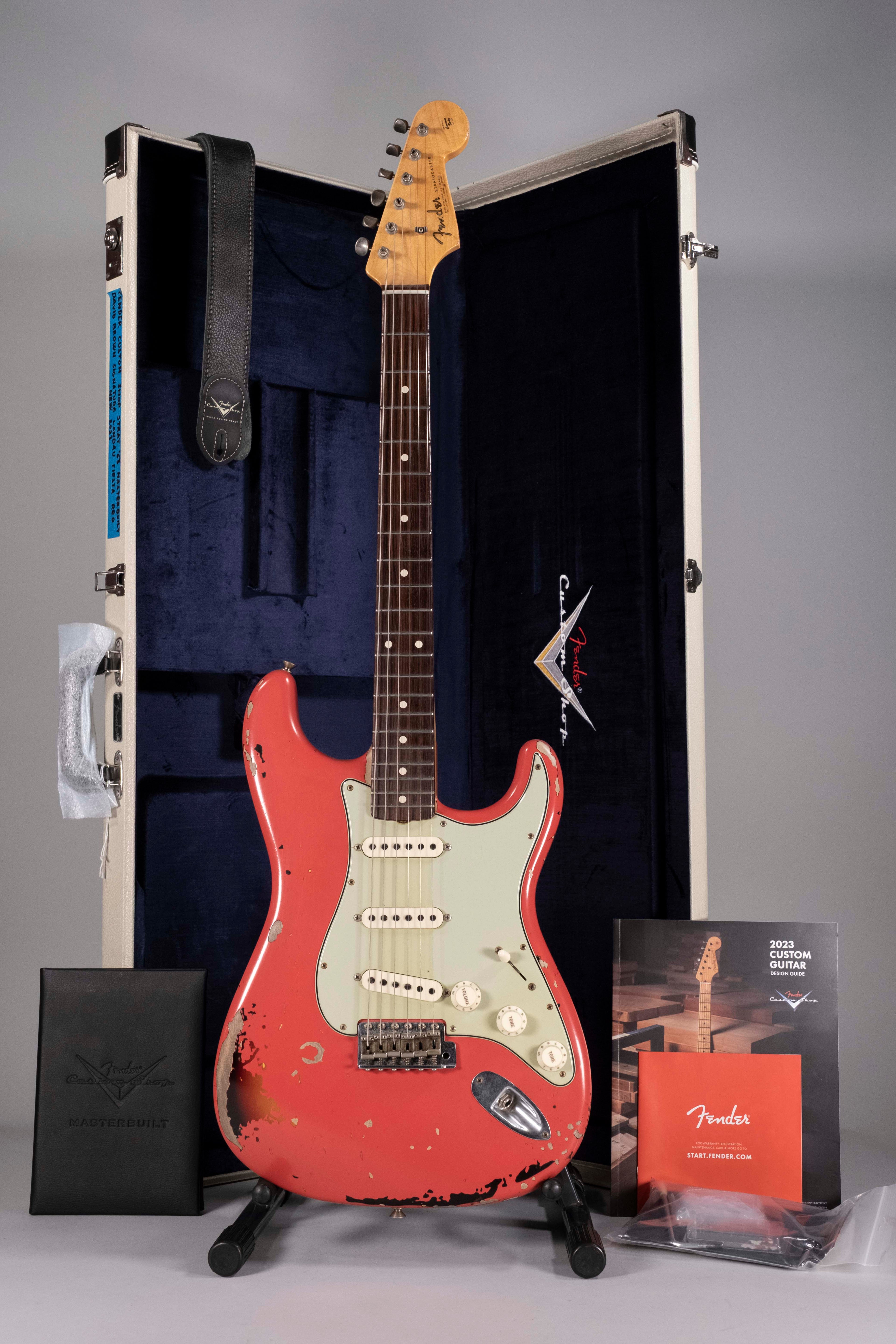 FENDER  LANDAU 63 RELIC MASTERBUILT USATA
